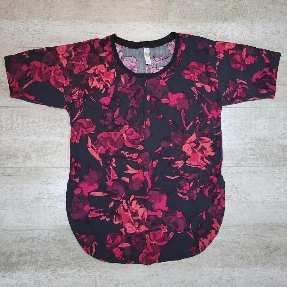 LOLE Jazmin Floral Short Sleeve Top XS
